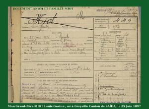 MIOT LOUIS GASTON 1 Mon Grand-Pere